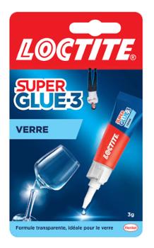 Superglue-3 Spécial Verre Transparent Tube de 3g