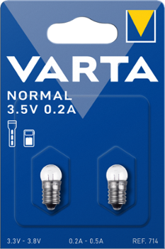 Ampoule à Vis Argon 3.5V Blister de 2