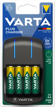 Chargeur Easy Plug +4 accus AA