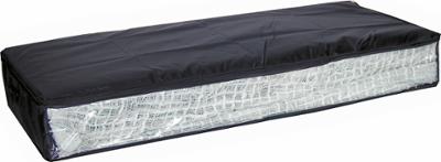 Housse de Rangement Bas Souple Noire 100x45x15cm