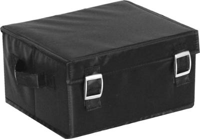 Malle de Rangement Noire Avec Couvercle Medium 26 x 22 x 14 cm