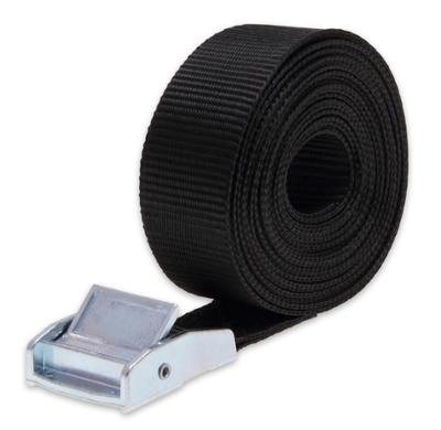 Sangle Boucle Zamak Noires 5 m en Sachet Cavalier