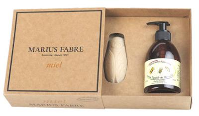 Coffret "Savon Liquide et Cigale" Parfum Miel