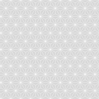 8208 - Vinyl Expansé sur Intissé Etoile Paillette All Over Gris