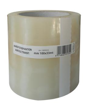 Adhésif de Réparation Agricole Transparent 33x100mm
