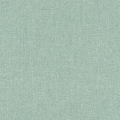 Papier peint vinyle sur intissé Uni Melody Vert d'Eau 8288, couleur unie apaisante