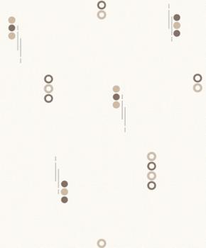 Papier peint expansé beige à petits carreaux référence 8089 de la collection Décorama Résidence 2023