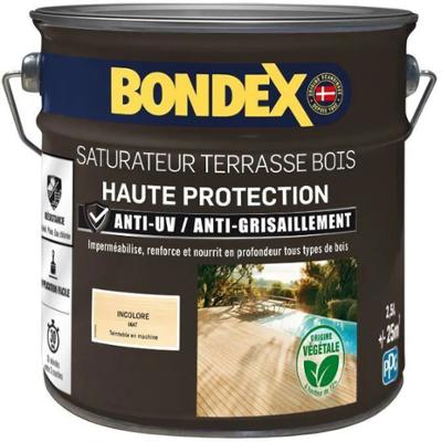 Saturateur Terrasse Bois Haute Protection Mat Pot 2.5L
