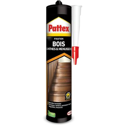 Colle Fixation Bois Plinthes et Menuiseries 380 g