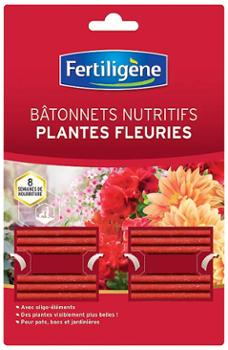 Bâtonnets d'Engrais Plantes Fleuries Fertiligène x40