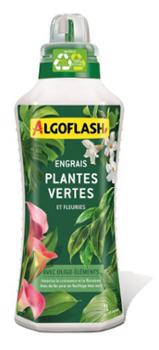 Engrais Liquide Plantes Vertes et Fleuries Algoflash 1L