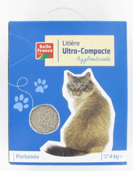 Litière Ultra Compact Parfumée  4kg