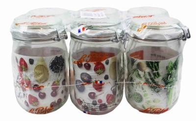 Bocaux Le Parfait Super 3/4L Ø85 Pack de 6