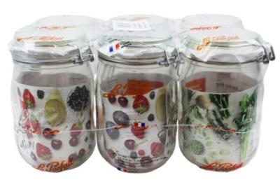 Bocaux Le Parfait Super 1L Ø85 Pack de 6