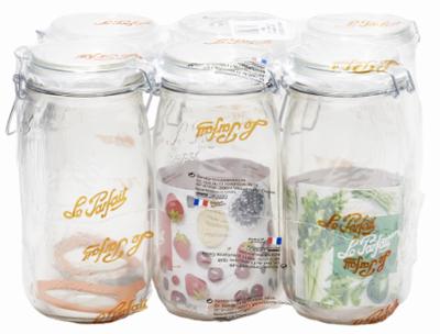 Bocaux Le Parfait Super 1L1/2 Ø85 Pack de 6