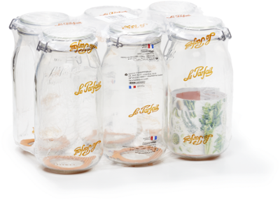 Bocaux Le Parfait Super 2L Ø85 Pack de 6