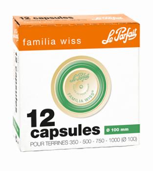 Capsules Terrines Ø100mm Familia Wiss Boite de 12
