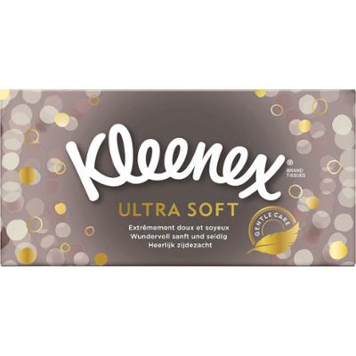 Mouchoirs Blancs Kleenex Ultra Soft x64