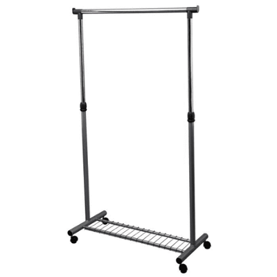 Portant Pour Vêtement Luxe Chromé 90 x 44 x 165 cm