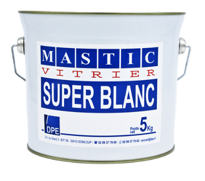Mastic Vitrier Superblanc 5 kg