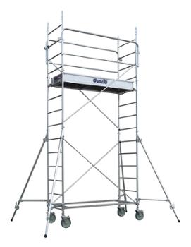 Échafaudage roulant en acier Altitude AC200 avec une hauteur de plancher de 3.40m