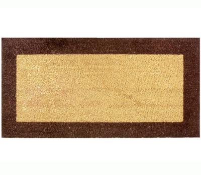 Tapis Coco 23mm Écru/Marron