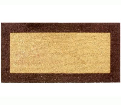 Tapis Coco 23mm Ecru/Marron