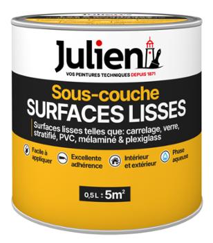 Sous-couche Plastique et PVC Blanc Satin Pot 0.5L