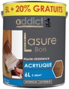 Lasure Bois Acrylique Satin 5L+20%GRATUIT