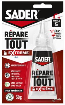 Colle Répare Tout Extrême Gel Clic Transparente 30gr
