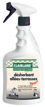 Désherbant Allées-Terrasses Clairland Vapo 900ml