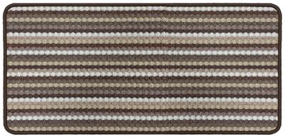Tapis Multi Stripes Beige Brown 66x120cm
