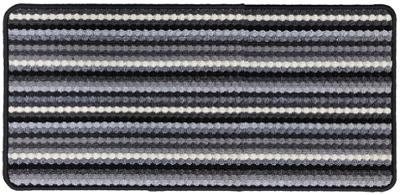 Tapis Multi Stripes Anthracite 66x120cm