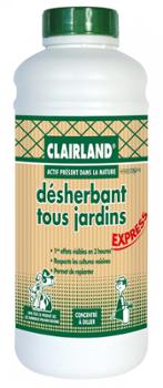 Désherbant Tous Jardins Concentré Clairland 910ml