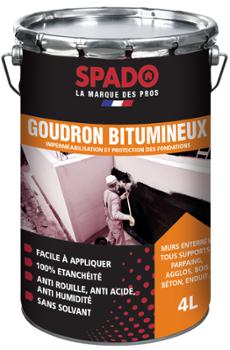 Goudron Bitumineux 4L Noir