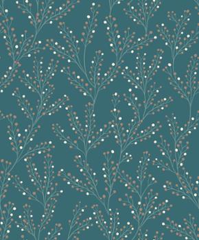 M57404 Expansé sur Intissé Feuille Fond Vert
