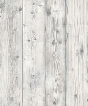 L28509 Vinyle Grainé sur Intissé Planche Nature Gris