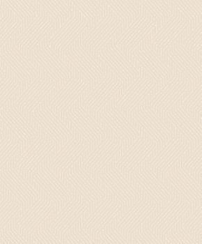 M59407 Papier Peint Vinyle Expansé sur Intissé Géo Beige