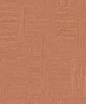 L24920 Papier Peint Vinyle Expansé sur Intissé Carré Terracotta