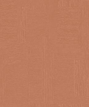 L24920 Papier Peint Vinyle Expansé sur Intissé Carré Terracotta