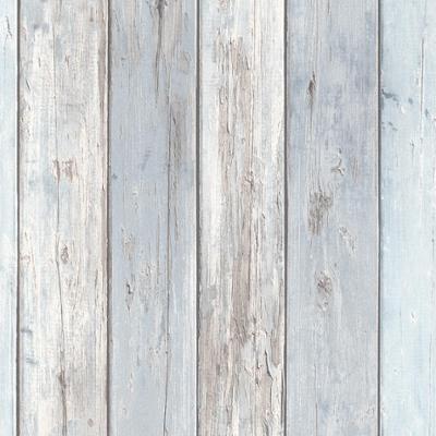 10200-10 Vinyle Grainé sur Intissé Bois Bleu Clair