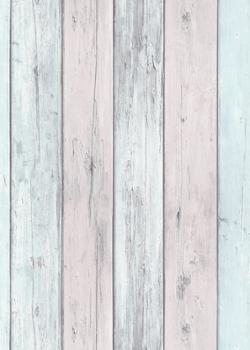 10200-18 Vinyle Grainé sur Intissé Bois Lilas Bleu