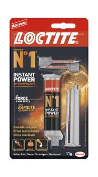 Colle Epoxy N°1 Instant Power seringue 11g