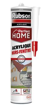 Mastic Perfect Home Acrylique Murs & Fenêtres Gris 280 ml