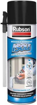 Mousse Expansive Isole Portes et Fenêtres Blanc 500ml