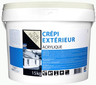 Crépi Extérieur Ton Pierre 15 kg