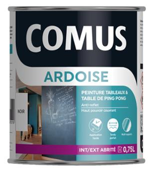 Comus Peinture Ardoise Noir 0.75L