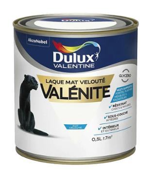 Laque Valénite Mat Velouté 0.5L
