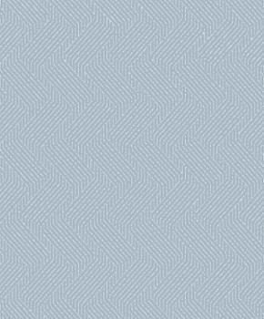 M59401 Papier Peint Vinyle Expansé sur Intissé Géo Bleu Pastel