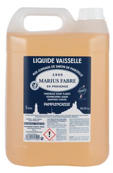 Liquide Vaisselle aux Copeaux de Savon de Marseille 5L Sans Huile de Palme